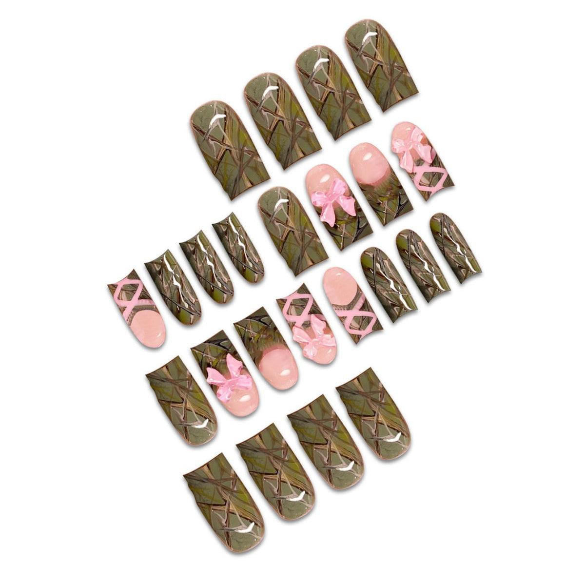 Floral Ombre Nail Wraps Acalora