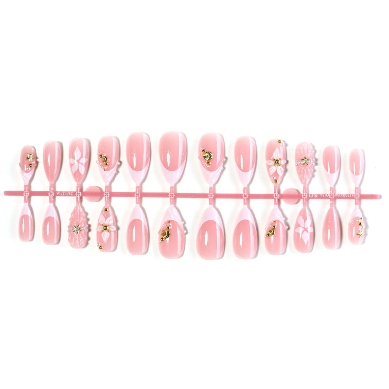 Premium Decorative Press-On Nail Set Acalora
