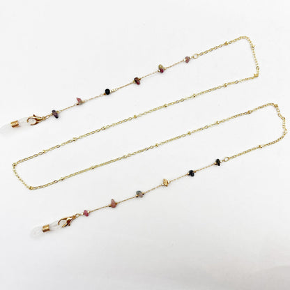 Colorful Gemstone Eyewear Chain Acalora