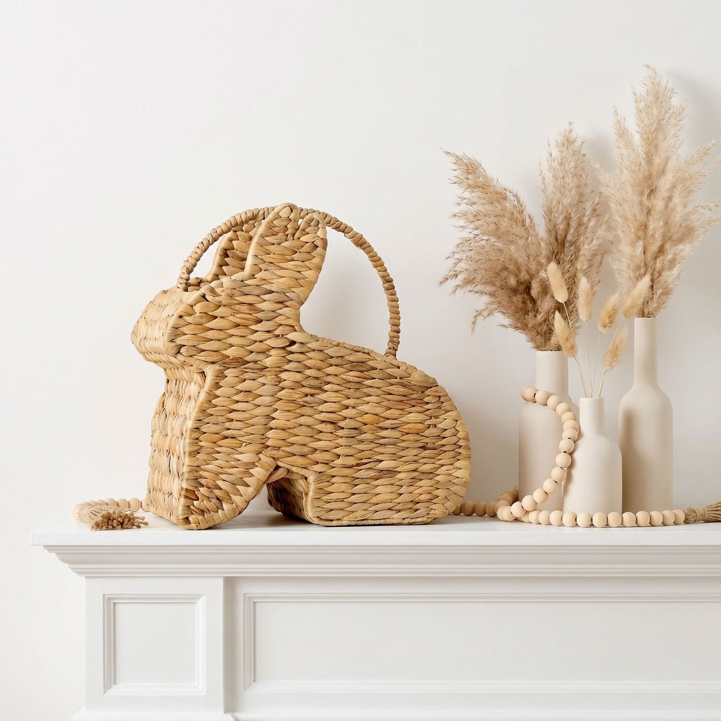 Playful Easter basket in bunny design Acalora