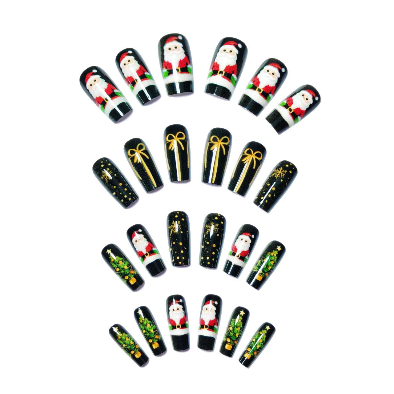 Holiday-Themed 3D Decorative Nail Art Acalora