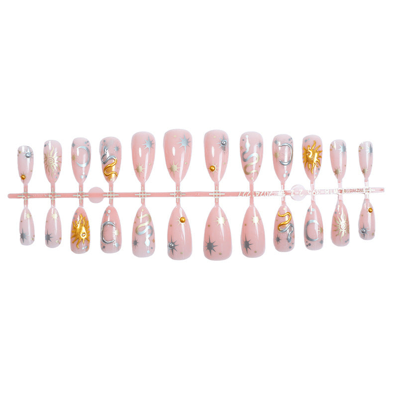 Celestial-Themed Press-On Nails Acalora