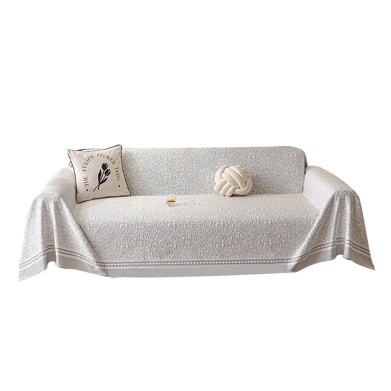 Textured Patterned Sofa Cover