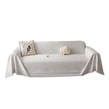 Textured Patterned Sofa Cover