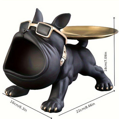 Funny decorative figure of a French Bulldog Acalora