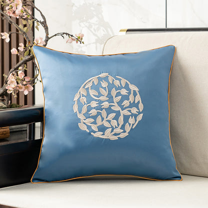 Decorative Embroidered Throw Pillow