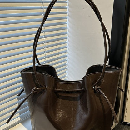 Stylish Leather Tote Bag Acalora