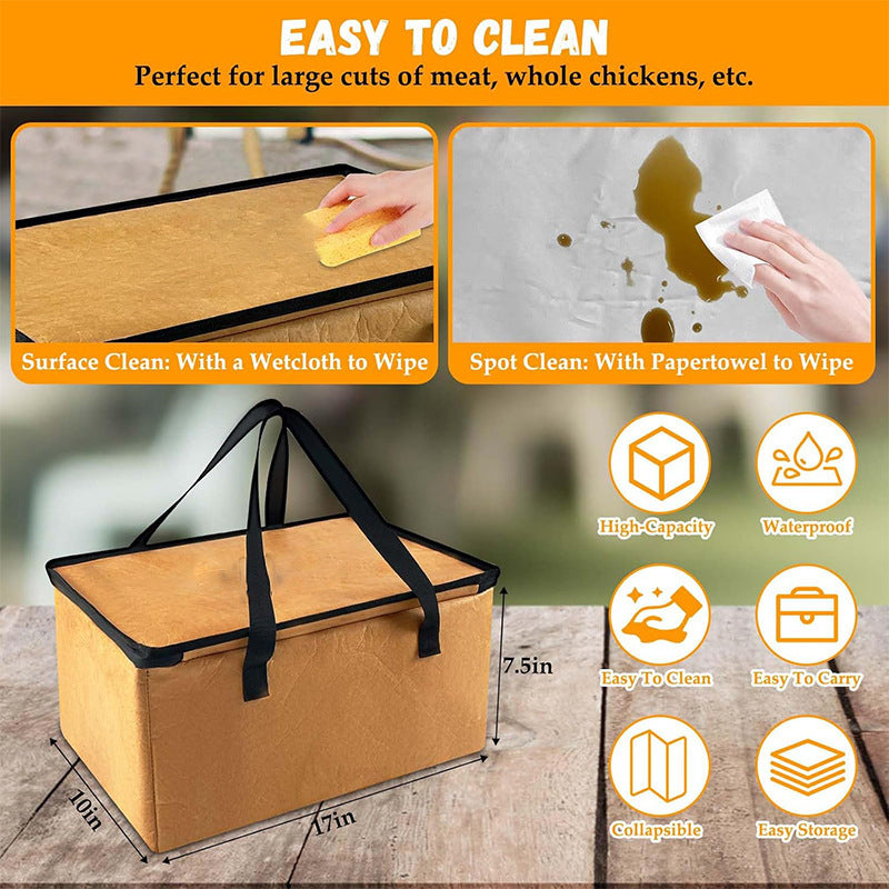 Insulated Food Transport Tote Acalora