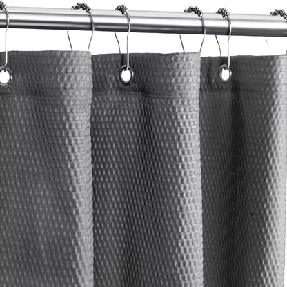 Textured Fabric Shower Curtain