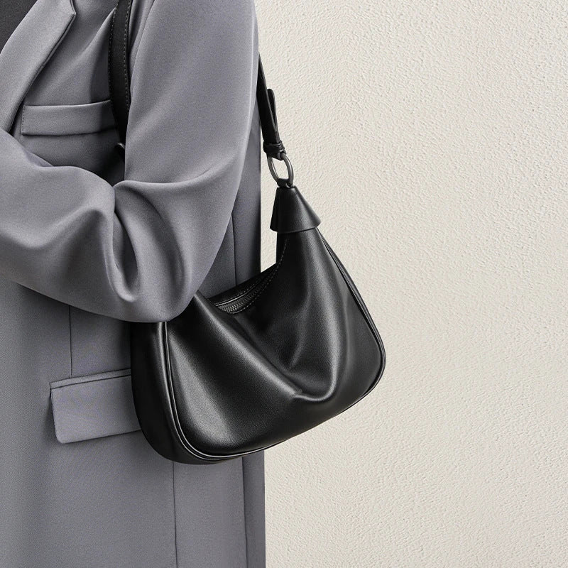 Stylish Curved Shoulder Bag Acalora