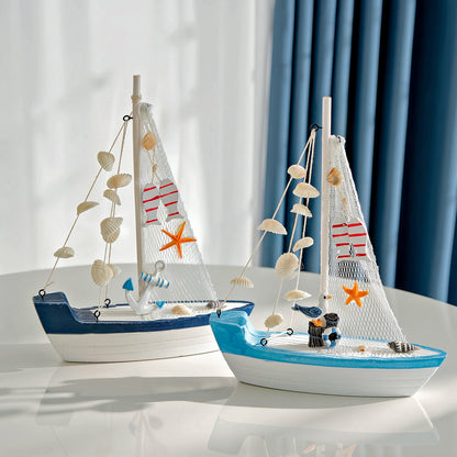 Nautical Anchor Wall Shelf Unit