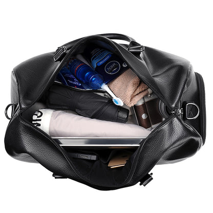 Premium Leather Travel Duffle Bag Acalora