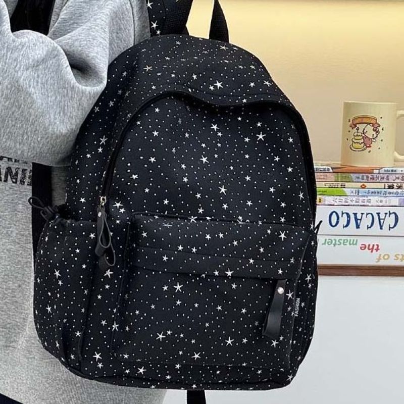 Star-Embellished Backpack Acalora