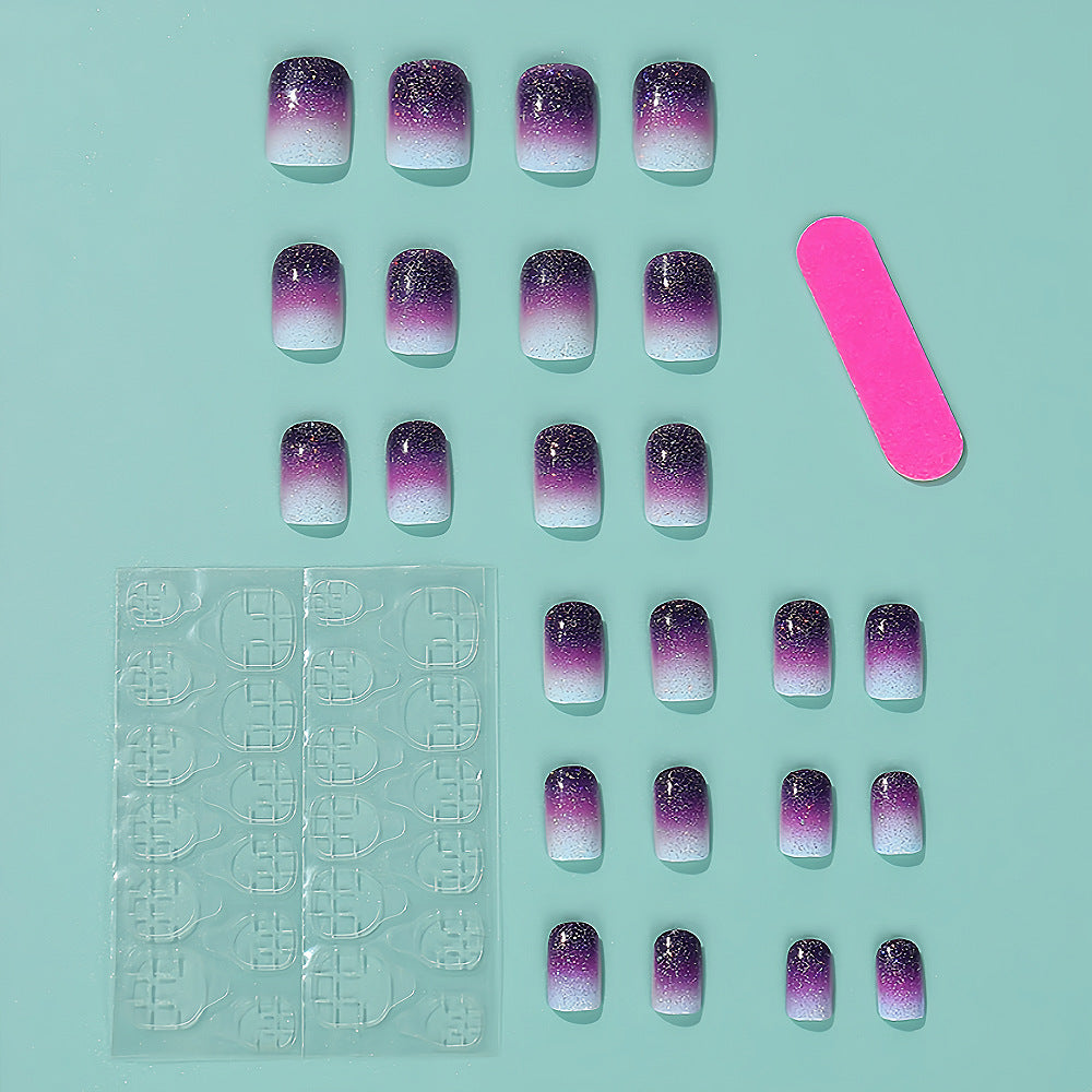 Acrylic nails with luxurious ombre effect Acalora