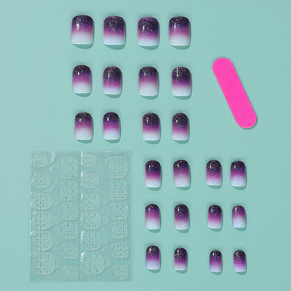 Acrylic nails with luxurious ombre effect Acalora