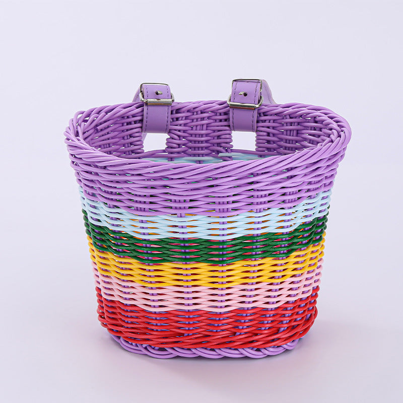 Woven Bicycle Carrying Basket Bowlift