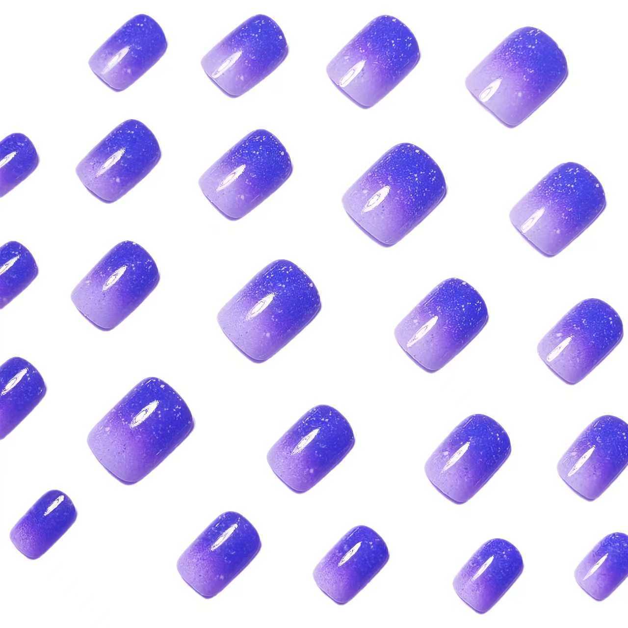 Elegant Ombre Glitter Acrylic Nail Art Acalora