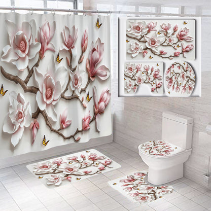 Floral Bathroom Set