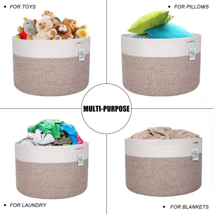 Stylish storage basket made of durable material Acalora