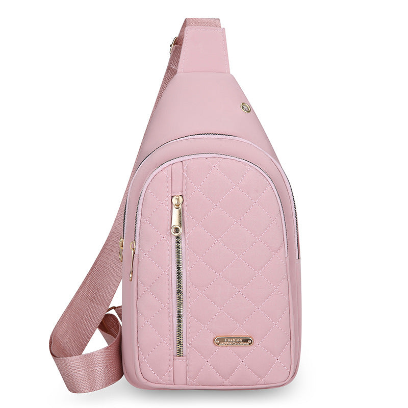 Quilted One-Shoulder Sling Bag Acalora