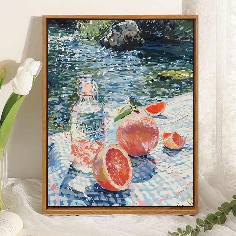 Vintage-Inspired Still Life Framed Art Print