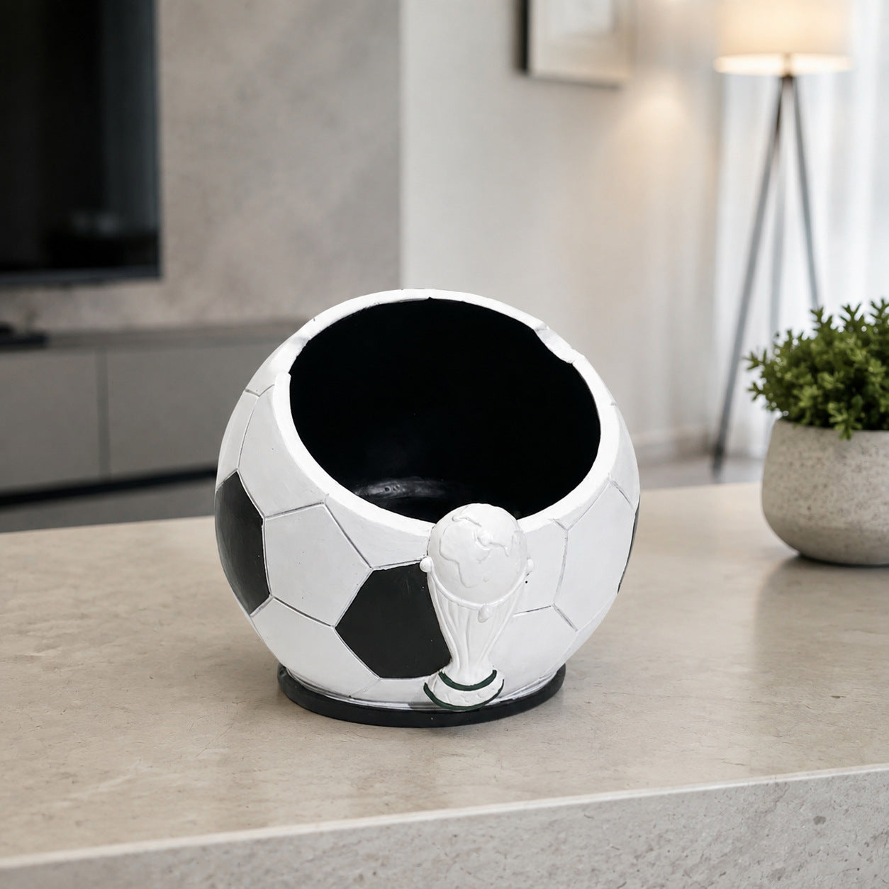 Decorative figure football with shiny surface Acalora