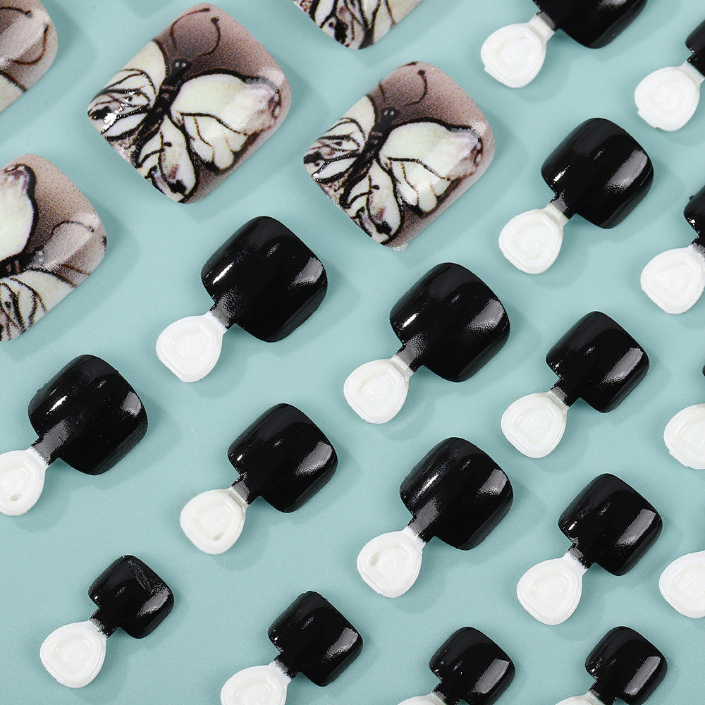 Artificial nails with butterfly design Acalora