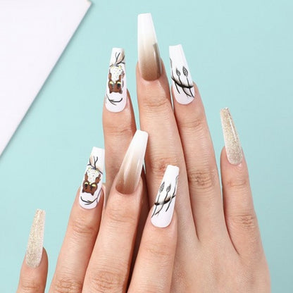 Creative animal design artificial nails Acalora