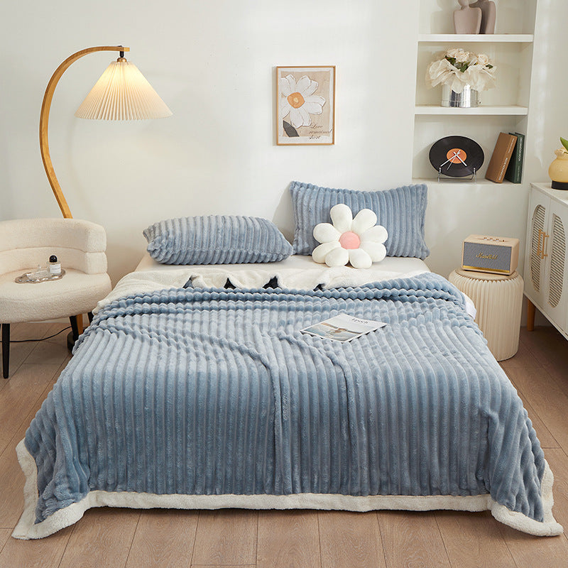 Plush Comfort Throw Blanket