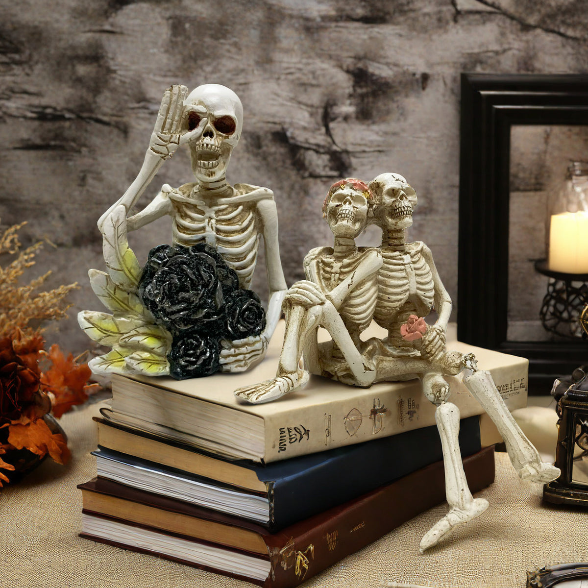 Romantic Skeleton Figure Acalora