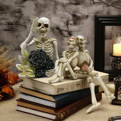 Romantic Skeleton Figure Acalora