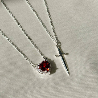 BowLift | Prince & Princess Couples Necklace Set