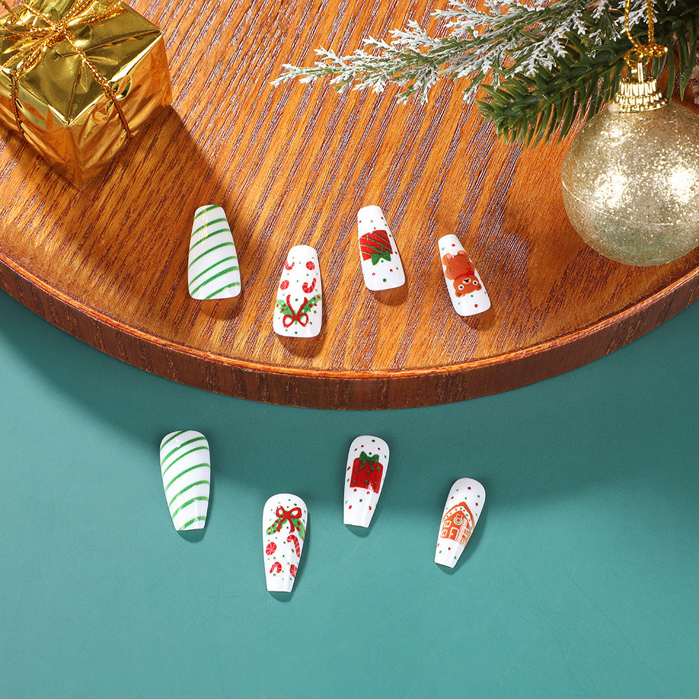 festive nail tips Acalora
