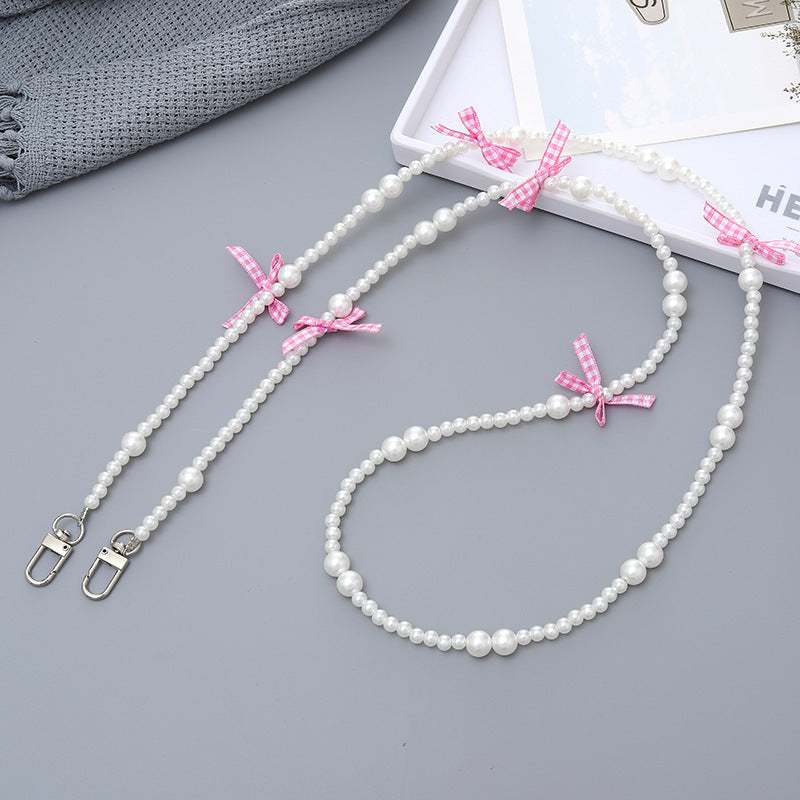 Elegant Pearl and Silver Necklace Acalora