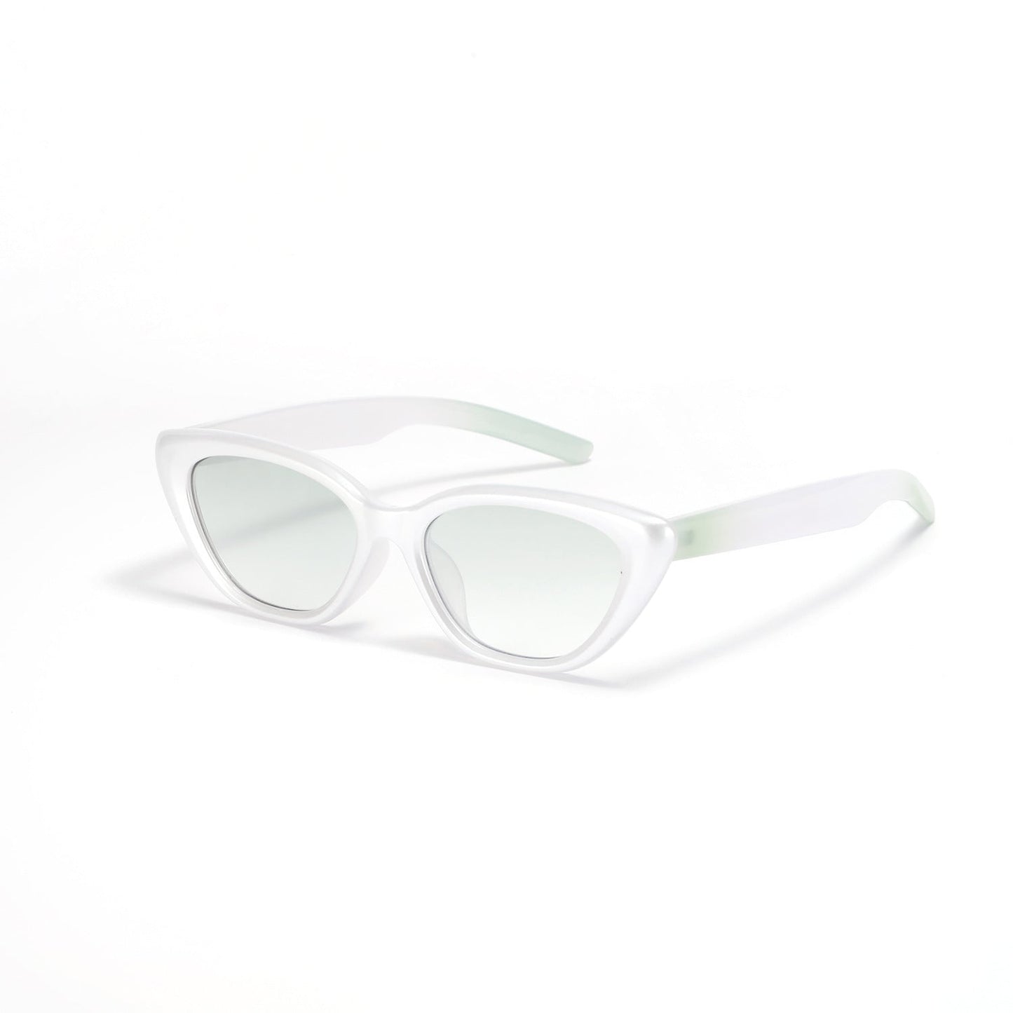 Women Cat-Eye Sunglasses with Transparent Design Bowlift