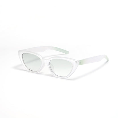 Women Cat-Eye Sunglasses with Transparent Design Bowlift