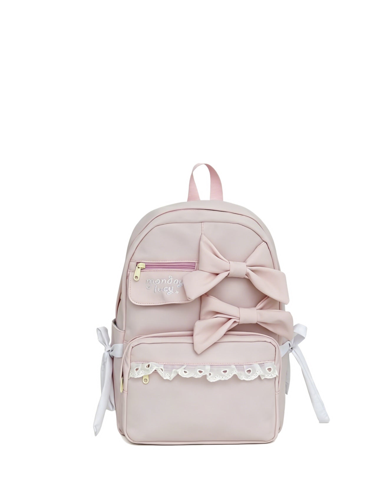 Cute Bow-Accent School Backpack Bowlift
