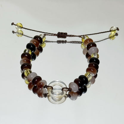 Adjustable Artisan Bead Bracelet Acalora