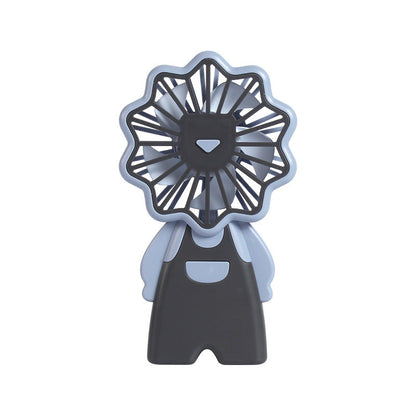 Women's creative mini handheld fan with floral motif Brehn