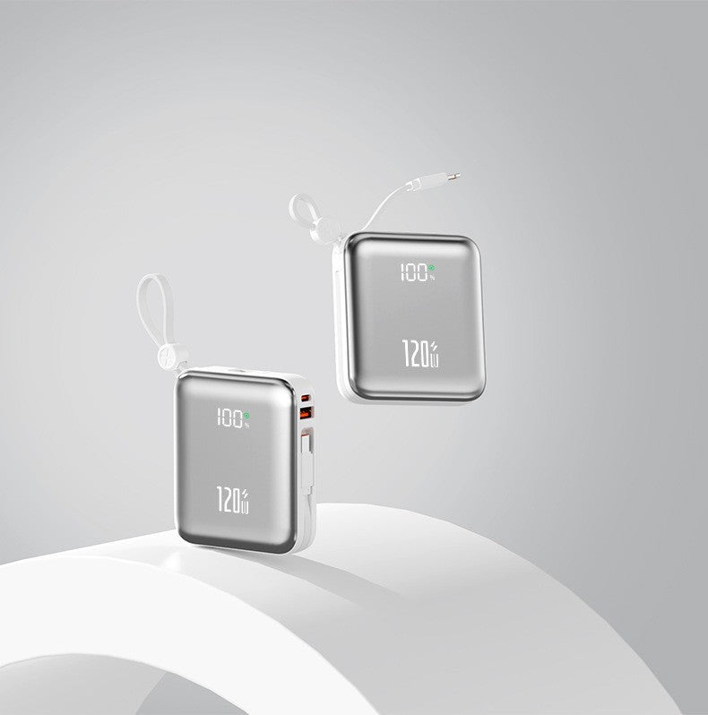 Compact power bank with state-of-the-art quick charging function and digital display Kalsten