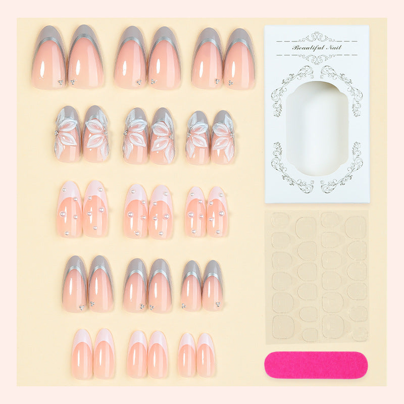 Luxury Decorative Press-On Nail Set Acalora