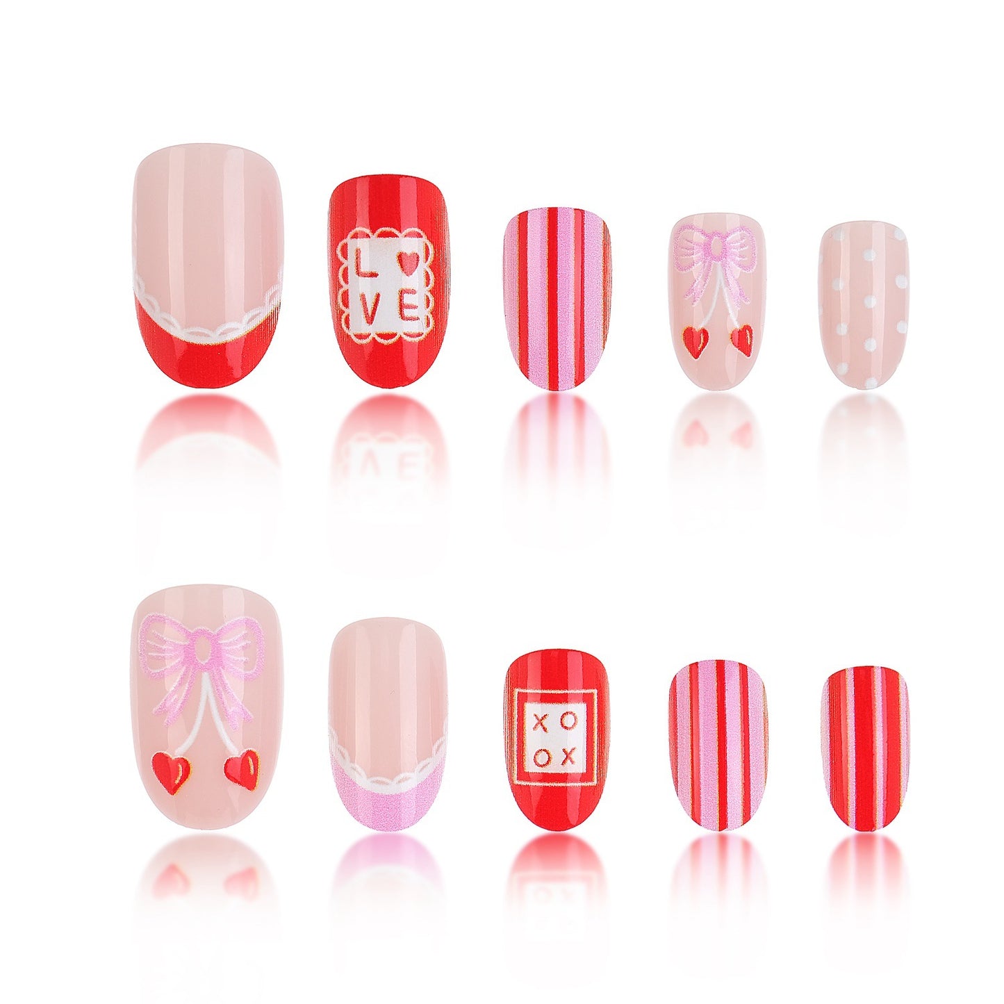 Festive Nail Art Design Acalora