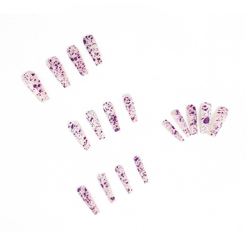 Artificial nails with delicate floral design Acalora