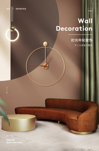 Skanto | Minimalist 16-inch Wall Clock – Modern Silent Sweep Design