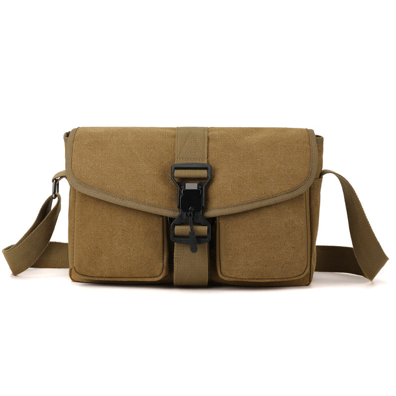 Versatile Canvas Crossbody Bag Acalora