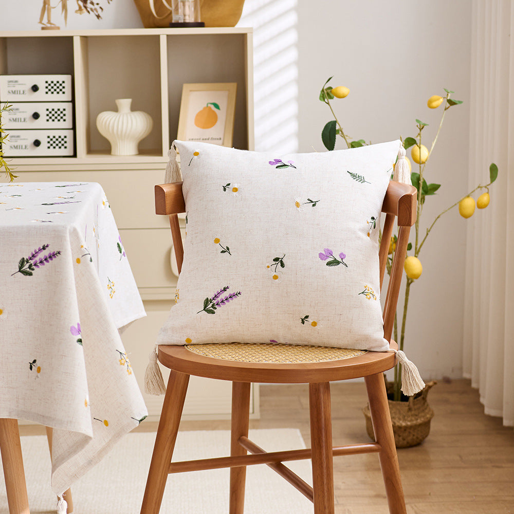 Decorative Tassel Cushion Cover