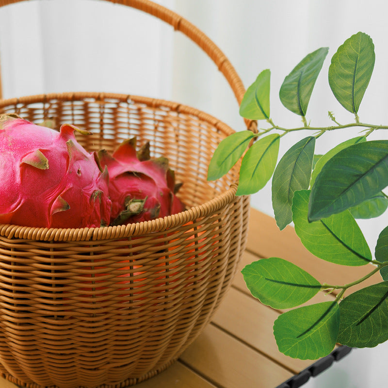 Handcrafted Decorative Woven Basket Acalora