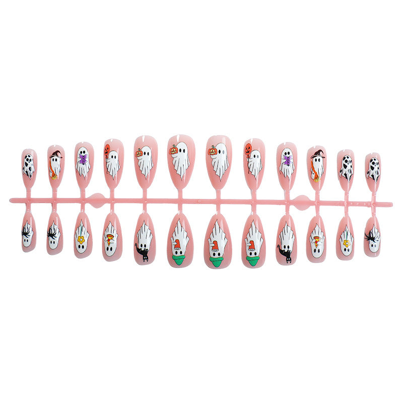 Halloween-Themed Press-On Nail Art Set Acalora 1788496077