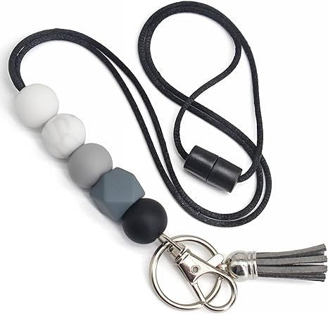 Colorful Silicone Keychain Lanyard Acalora