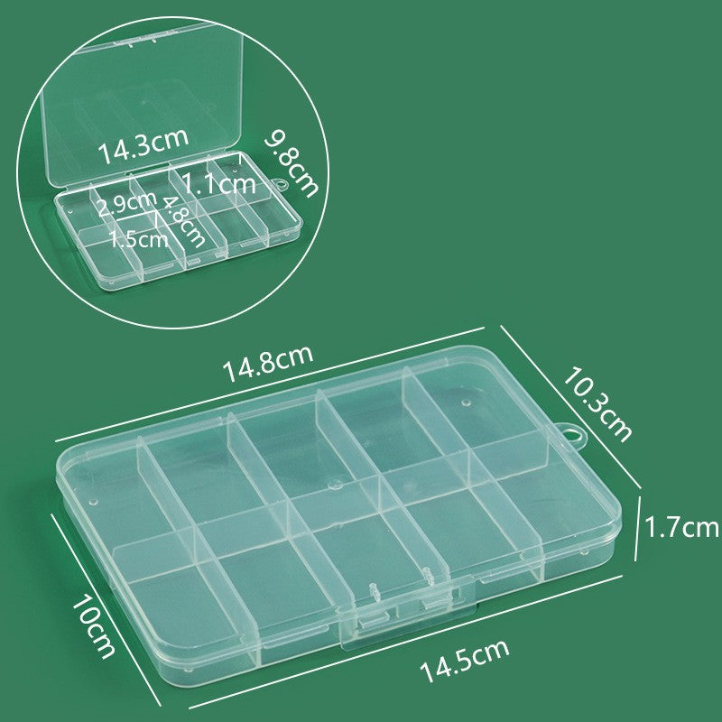 Multi-Compartment Craft Supply Box Acalora